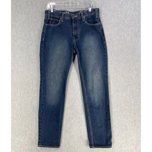 Hurley Straight Leg‎ Jeans Mens 31 Blue Denim Faded Dark Wash 5-Pocket 32Wx30L